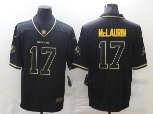 Washington Redskins 17 McLAURIN Black NFL Jersey