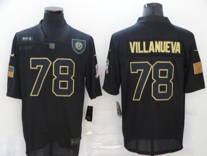 Saints 41 Alvin Kamara Black 2020 Salute To Service Limited Jersey