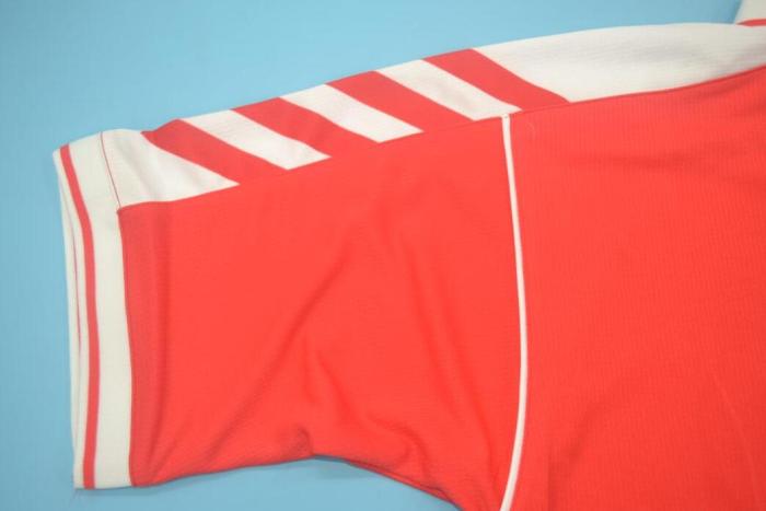 Retro Jersey 1998 Denmark Home Red Soccer Jersey Vintage Football Shirt