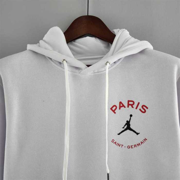 2022 PSG Jordan Hoodie White