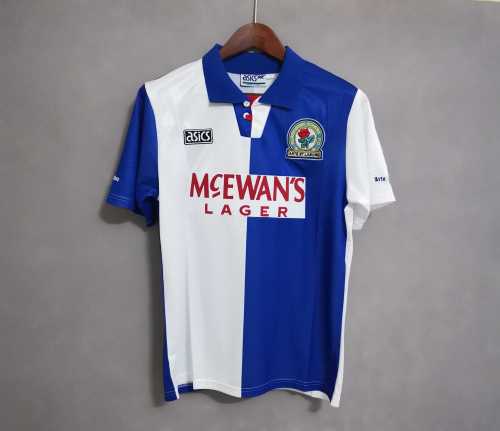 Retro Jersey 1995-1996 Blackburn Rovers Home Soccer Jersey