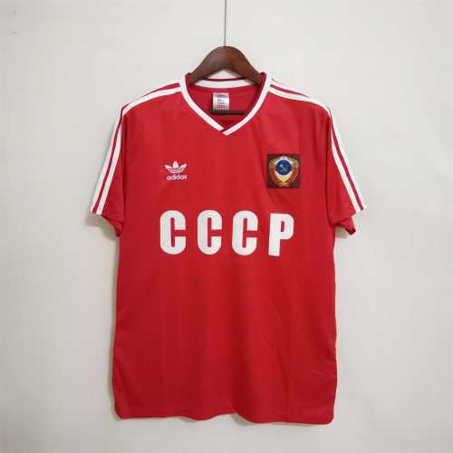 Retro Jersey 1986 Soviet Union Home Soccer Jersey