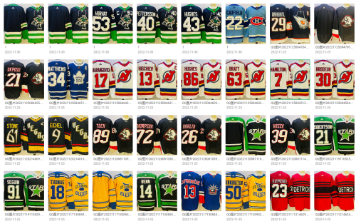 Retro Jersey NHL Jersey 2022 Hockey Jersey