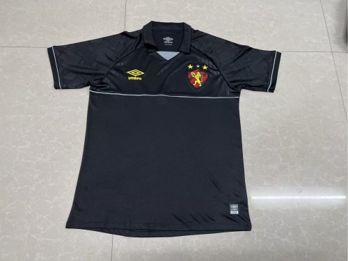 Fans Version 2023-2024 Black Goalkeeper Soccer Jersey Shorts