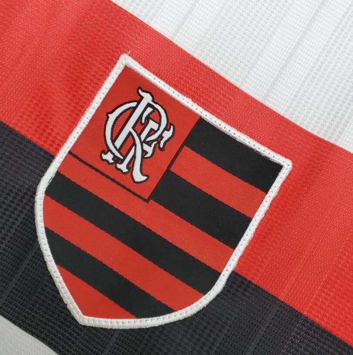 Flamengo 100th Anniversary Away White Soccer Jersey