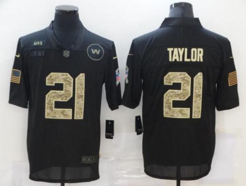 Washington Redskins Football Team 21 Sean Taylor Black Camo Vapor Untouchable Limited Jersey