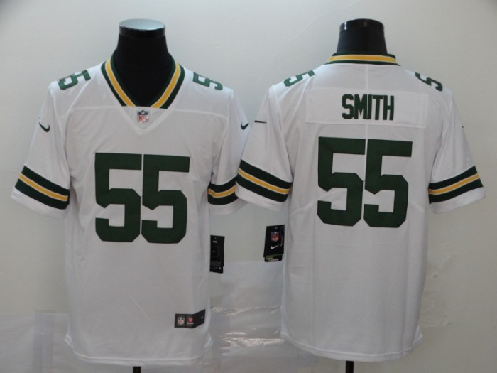 Green Bay Packers 55 Za'Darius Smith White Vapor Untouchable Limited Jersey
