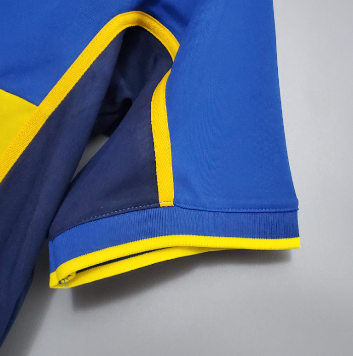 Retro Jersey 2002 Boca Juniors Home Soccer  Jersey Vintage Football Shirt