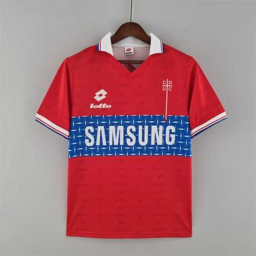 Retro Jersey 1996 Club Deportivo Universidad Cat&oacute;lica 3rd Away Red Soccer Jersey