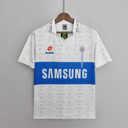 Retro Jersey 1996 Club Deportivo Universidad Cat&oacute;lica 3rd Away White Soccer Jersey