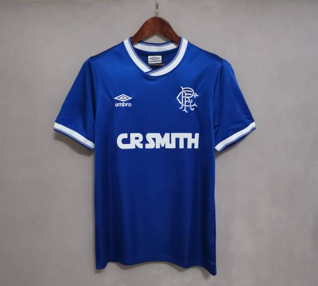 Retro Jersey 1984-1987 Rangers Home Blue Soccer Jersey