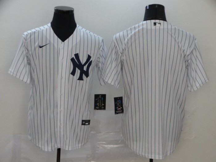 New York Yankees Blank White 2020 Cool Base Jersey