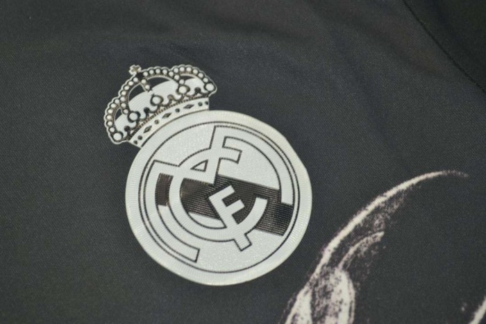 Retro Jersey 2014-15 Real Madrid Away Black Soccer Jersey