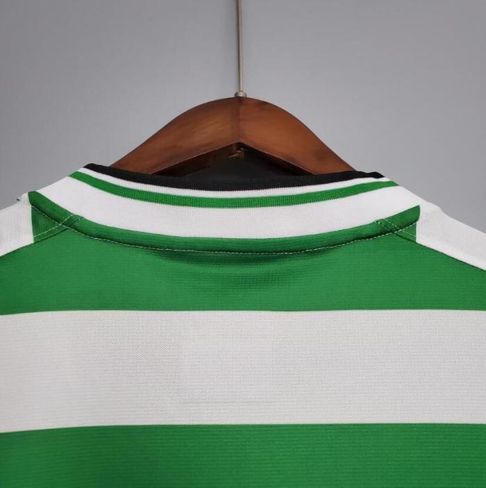 Retro Jersey 2001-2003 Celtic Home Soccer Jersey Vintage Football Shirt