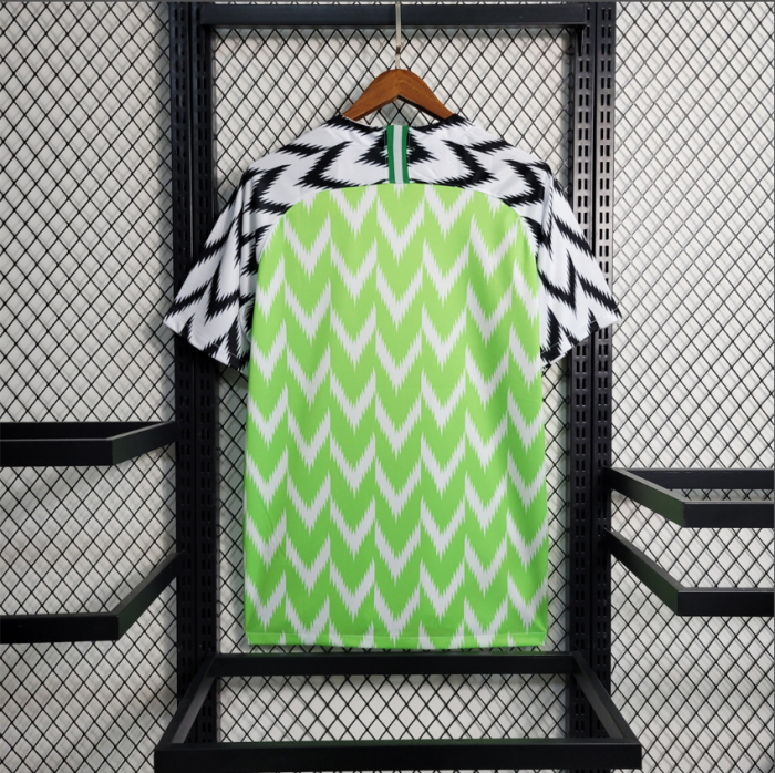 Retro Shirt 2018 Nigeria Home Soccer Jersey Vintage Football Shirt