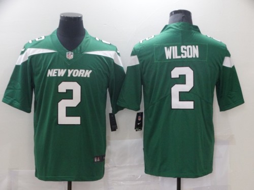 Jets 2 Zach Wilson Green 2021 NFL Draft Vapor Untouchable Limited Jersey