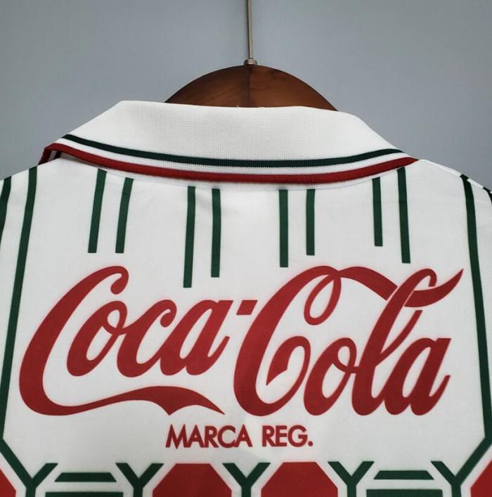 Retro Jersey 1989-1990 Fluminense Away White Soccer Jersey