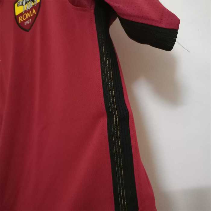 Retro Jersey 2017-2018 As Roma Home Soccer Jersey Vintage Football Shirt