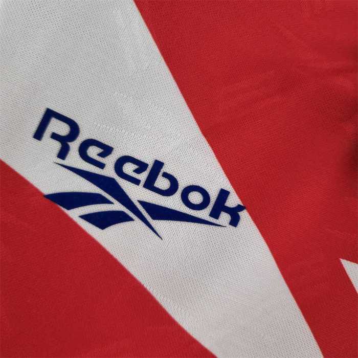 with Front Lettering Retro Jersey Long Sleeve 1998 Chile Home Soccer Jersey