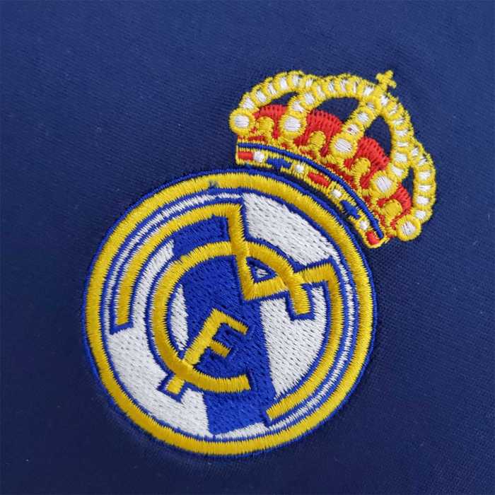Retro Jersey 2005-2006 Real Madrid Away Dark Blue Soccer Jersey Vintage Football Shirt