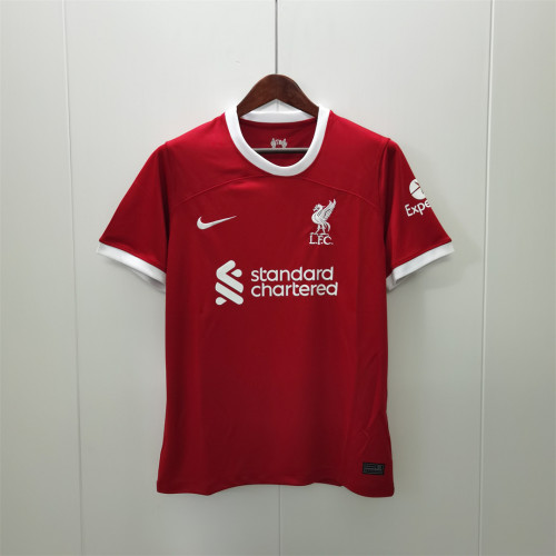 2023-2024 Fans Version Liverpool Home Soccer Jersey S,M,L,XL,2XL,3XL,4XL,5XL