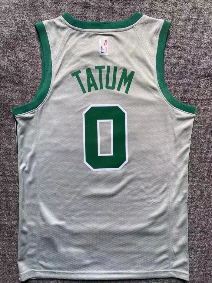 NK Boston Celtics 0 TATUM White NBA Jersey Basketball Shirt