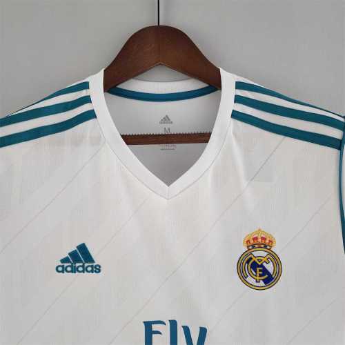 Retro Jersey Fans Version 2017-2018 Real Madrid Home Soccer Jersey