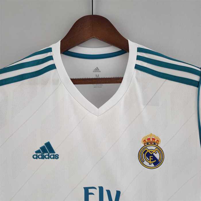 Retro Jersey Fans Version 2017-2018 Real Madrid Home Soccer Jersey