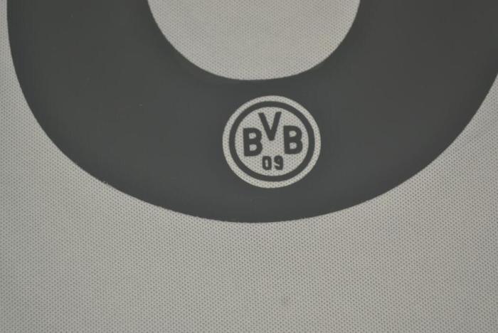 Retro Jersey 2000 Borussia Dortmund 18 RICKEN Away Grey Soccer Jersey Vintage BVB Football Shirt