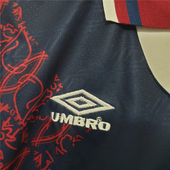 Retro Jersey 1994-1995 Ajax Away UCL Final Soccer Jersey Vintage Football Shirt