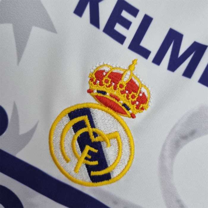 Retro Jersey 1997-1998 Real Madrid Champions League 7 Champions Commemorative Edition Soccer Jersey