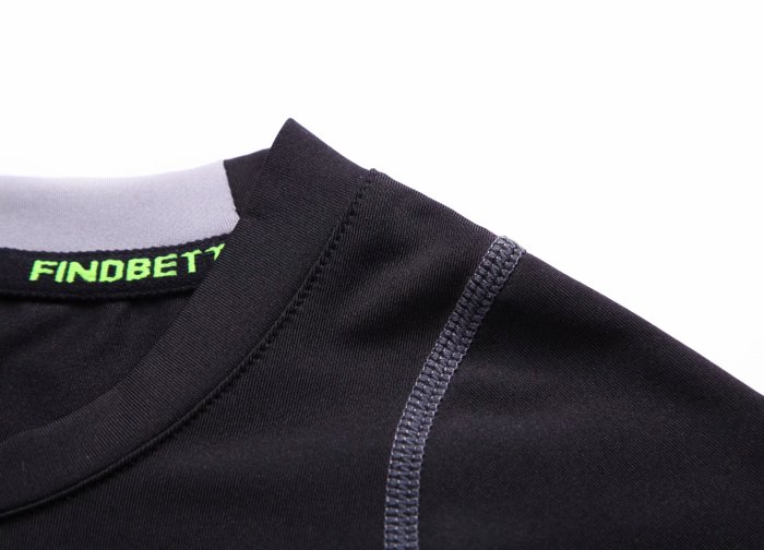#81602 Black/Grey Running Shirt