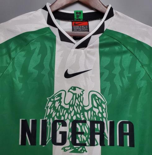 Retro Jersey 1996 Nigeria Home Soccer Jersey Vintage Football Shirt