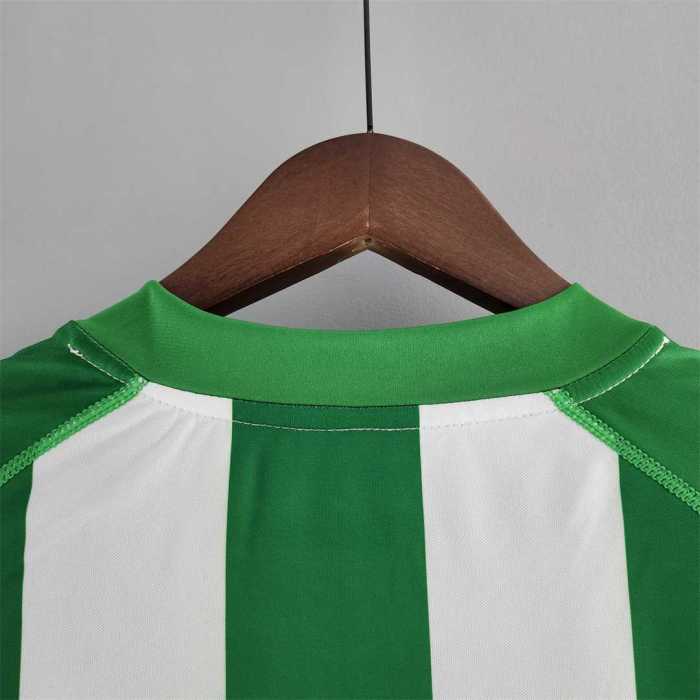 Retro Jersey 2001-2002 Real Betis Home Soccer Jersey Vintage Football Shirt
