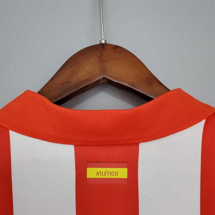 Retro Jersey 2013-2014 Atletico Madrid Home Vintage Soccer Jersey