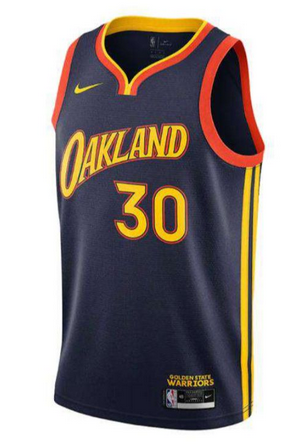 Oklahoma City Thunder 30 CURRY Black NBA Shirt