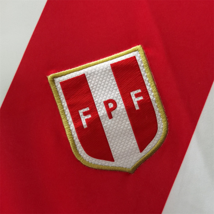 Fans Version 2023 Peru Home Soccer Jersey
