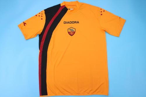 Retro Shirt 2005-2006 As Roma 10 TOTTI Home Vintage Soccer Jersey