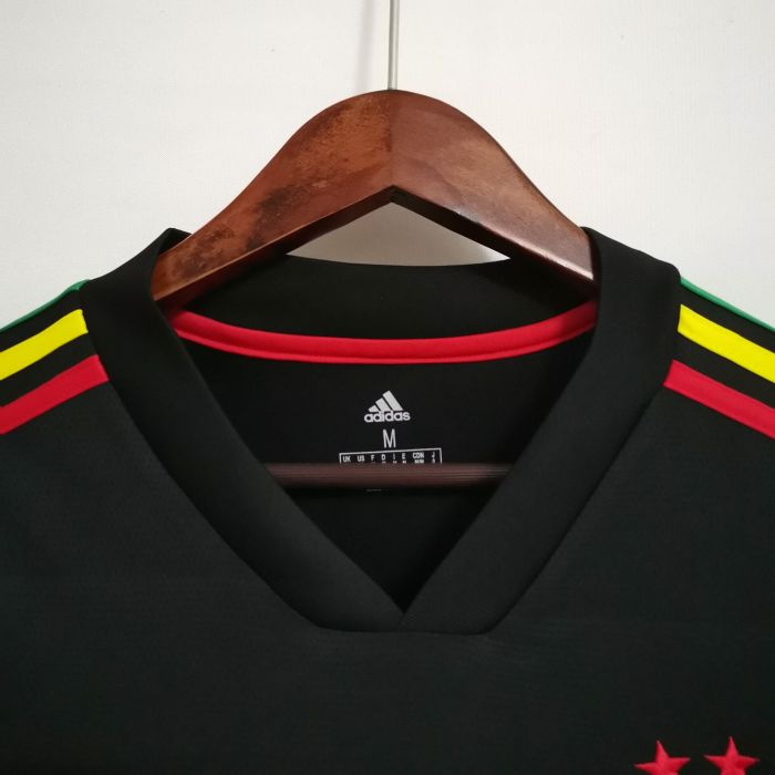Retro Jersey 2021-2022 Ajax Third Away Black Soccer Jersey Vintage Football Shirt