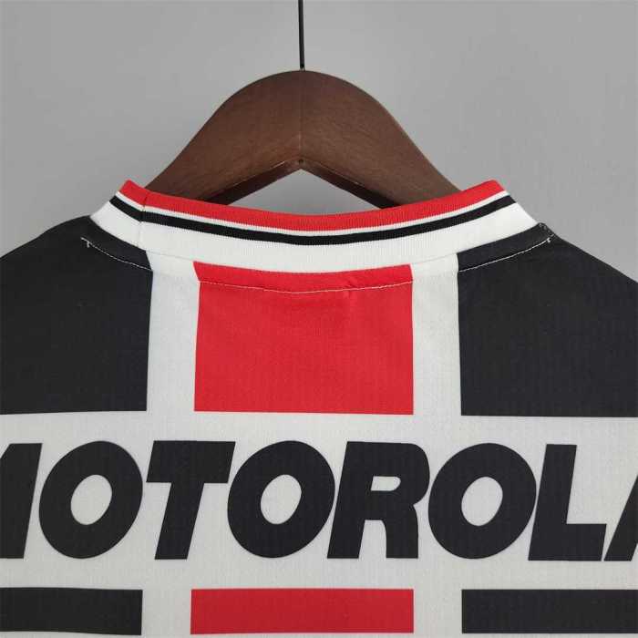Retro Jersey 2000 Sao Paulo Away Soccer Jersey Vintage Football Shirt