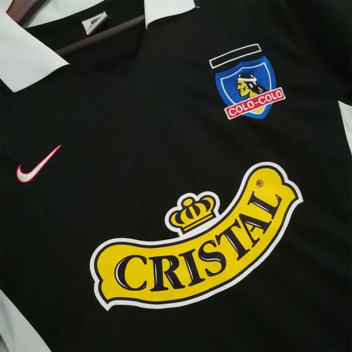 Retro Jersey 1997-1998 Colo-Colo Away Black Soccer Jersey