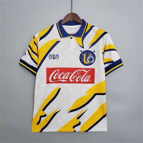 Retro Jersey 1996-1997 Tigres Away White Soccer Jersey