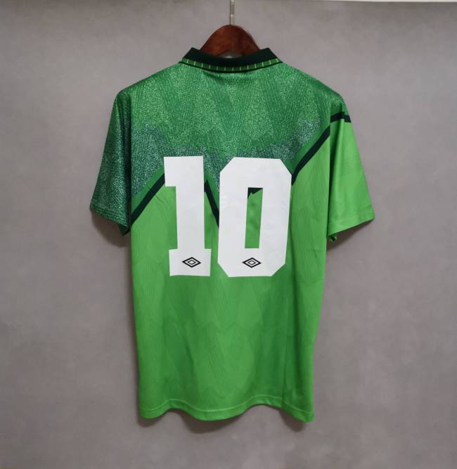 Retro Jersey 1991-1992 Celtic 10 Home Soccer Jersey