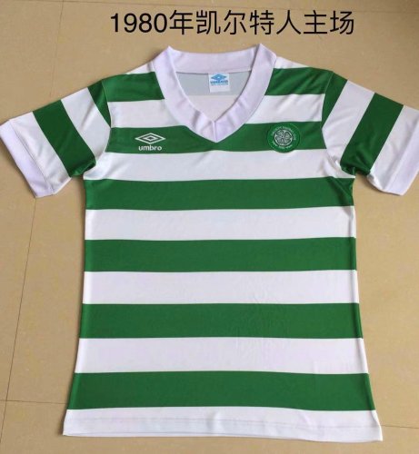 Retro Jersey Celtic 1980 Home Soccer Jersey