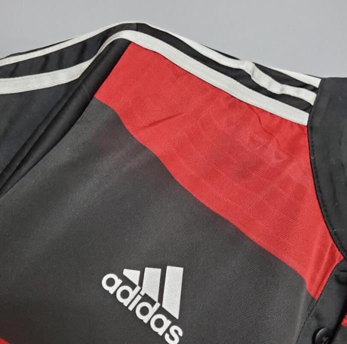 Retro Jersey 2014 Germany Away Black/Red Soccer Jersey Vintage Football Shirt
