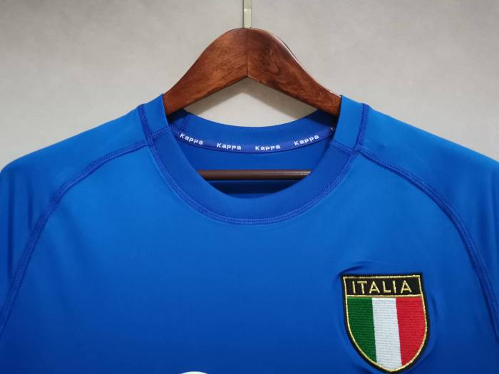 Retro Jersey 2000 Italy TOTTI 20 Home Vintage Soccer Jersey