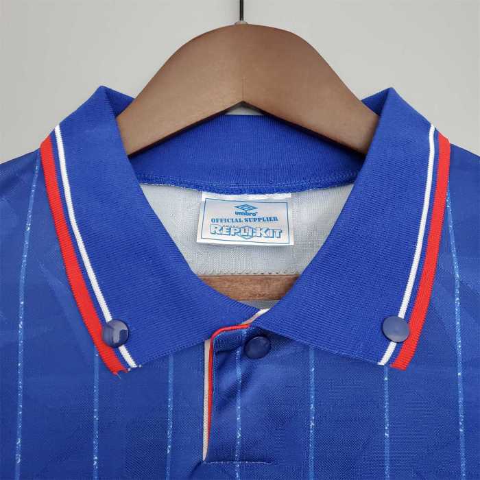Retro Jersey 1989-1991 Chelsea Home Soccer Jersey Vintage Football Shirt