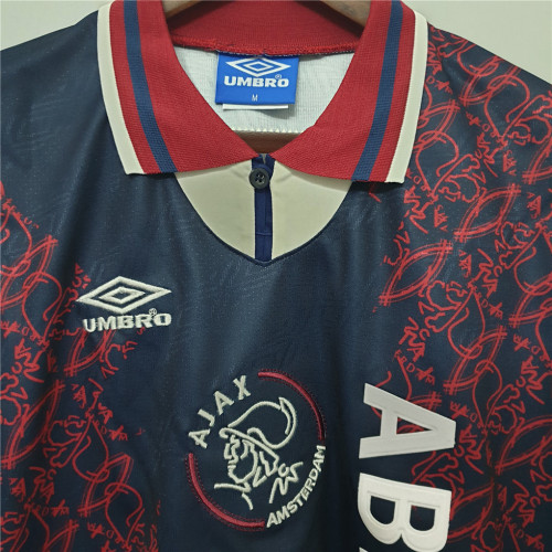 Retro Jersey 1994-1995 Ajax Away UCL Final Soccer Jersey Vintage Football Shirt
