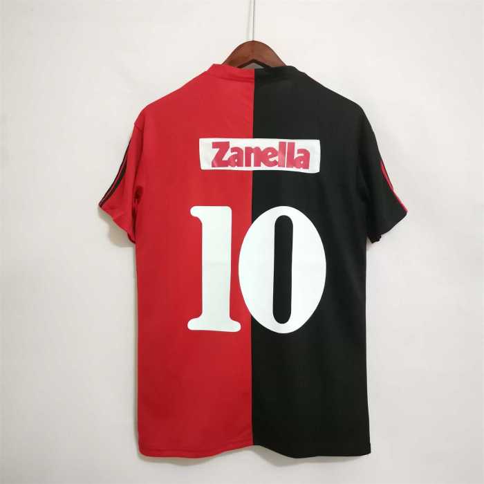 Retro Jersey 1993 Newell's Old Boys 10 Home Soccer Jersey