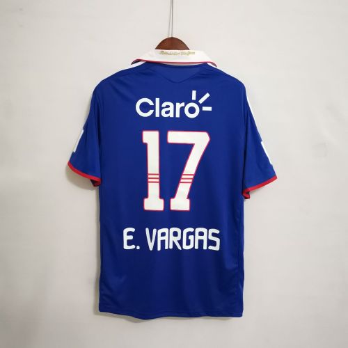 Retro Jersey 2011 Universidad de Chile E. VARGAS 17 Home Soccer Jersey